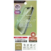 iPhone 17/17 Pro/16 Pro用 全画面保護ガラス セラミックコーティング 高透明 PG-25AGL07CCL