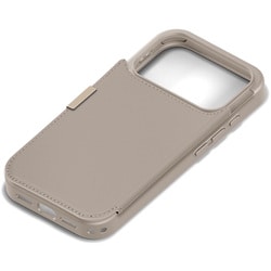 iPhone 17 Pro用 バックフリップケース ベージュ PG-25BBF02BE