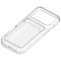iPhone 17 Pro用 クリアポケットケース クリア PG-25BCTP01CL