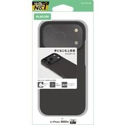 iPhone 17 Pro用 ケース ソフトレザー カバー 超軽量 薄型 ブラック PM-A25CPLOBK