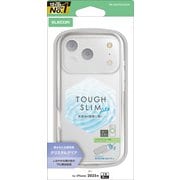 iPhone 17 Pro用 ケース ソフト カバー 衝撃吸収 軽量 薄型 磁気吸着対応メタルステッカー付 ストラップホール付 ストラップホールシート付 高透明 クリア PM-A25CTSLUC3CR