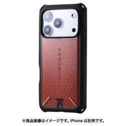 iPhone 17 Pro用 ケース ハイブリッド カバー D3O（R）超衝撃保護 ストラップホール付 フィルム付 ZEROSHOCK ブラック PM-A25CZEROD3BK