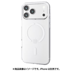 iPhone 17 Pro Max用 ケース ソフト カバー 衝撃吸収 薄型 MAGKEEP 磁力吸着ワイヤレス充電対応 高透明 クリア PM-A25DUCT3MGCR