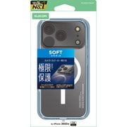 iPhone 17 Pro Max用 ケース ソフト カバー 衝撃吸収 MAGKEEP 磁力吸着ワイヤレス充電対応 極限保護 クリア PM-A25DUCTKMGCR
