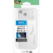 iPhone 17 Pro Max用 ケース ソフト カバー 衝撃吸収 MAGKEEP 磁力吸着ワイヤレス充電対応 クリア PM-A25DUCTMGCR