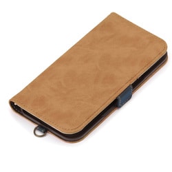iPhone Air用 フリップカバー キャメル PG-25CFP04BE