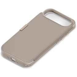iPhone Air用 バックフリップケース ベージュ PG-25CBF02BE