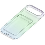 iPhone Air用 クリアポケットケース オーロラ PG-25CCTP02AR
