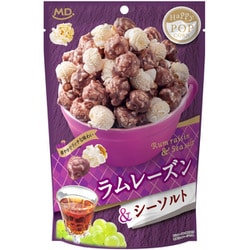 ハッピーポップコーン ラムレーズン＆シーソルト 50g