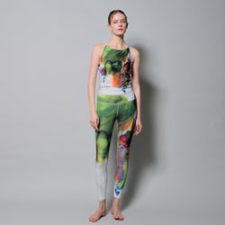 【お値下げ】新品 ジュリエ kanakoSasakiコラボ ハイウエストレギンス Julier(ジュリエ)｜Kanako Sasakiコラボ ハイウエストレギンス