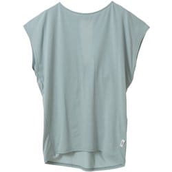 ライトプライムバッククロスチュニック レディース フィットネス ヨガ シャツ ミント(02) B1953TUB037