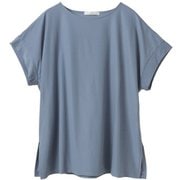 ライトプライムオーバートップス レディース フィットネス ヨガ シャツ ブルー(03) B1953TUB038