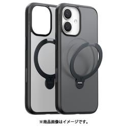 iPhone 17用 Torras - Ostand Q3 Spin Case Black X00FX2907