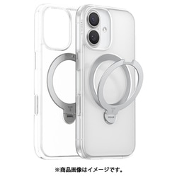 iPhone 17用 Torras - Ostand Q3 Spin Case Clear X00FX2911