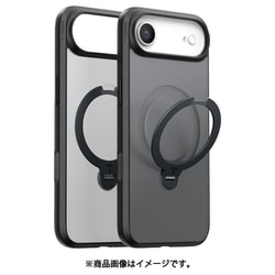 iPhone Air用 Torras - Ostand Q3 Spin Case Black X00FX2908