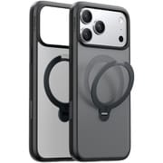 iPhone 17 Pro用 Torras - Ostand Q3 Spin Case Black X00FX2909