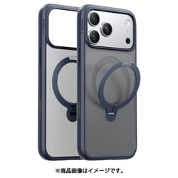 iPhone 17 Pro用 Torras - Ostand Q3 Spin Case Midnight Blue X00FX2917