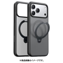iPhone 17 Pro Max用 Torras - Ostand Q3 Spin Case Black X00FX2910