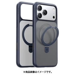 iPhone 17 Pro Max用 Torras - Ostand Q1 Guardian Case Midnight Blue X00FX3092