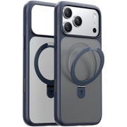 iPhone 17 Pro Max用 Torras - Ostand Q1 Guardian Case Midnight Blue X00FX3092