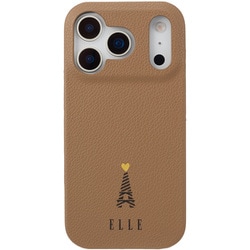 iPhone 17 Pro用 ELLE - Slim Wrap Case Greige ELGRIWPIP2563P