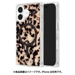 iPhone 17用 FLAUNT - フラント - Square MagSafe Case Blonde Tortoise Shell FT057422