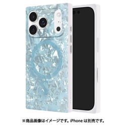 iPhone 17 Pro用 FLAUNT - フラント - Square MagSafe Case Icy Blue Pearl FT058314
