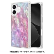 iPhone 17用 FLAUNT - フラント - Square MagSafe Case Pink Mother of Pearl FT057426