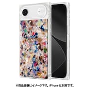 iPhone Air用 FLAUNT - フラント - Square MagSafe Case Rainbow Confetti Tortoise Shell FT057506