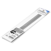 OM-494 プラ＝材料【グレー】 三角棒 4.0mm 4本入 [プラモデル用品]