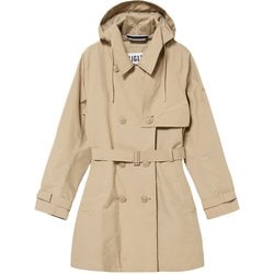 ゴアテックスミドルトレンチコート レディース 防水ジャケット オジエ（005） サイズ38（Mサイズ） ZBFBL99