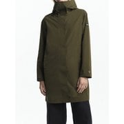 透湿防水ロングフーデッドコート レディース 防水ジャケット アルグ（004） Sサイズ（36） ZBFAI82