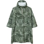 【国立自然史博物館】撥水ポンチョ ユニセックス ポンチョ アボカプリント（004） M+サイズ ZBHBN50