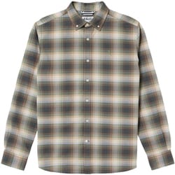 吸水速乾オックスフォードボタンダウンシャツ メンズ シャツ サージュグリーンチェック2（008） Sサイズ ZCHBK99