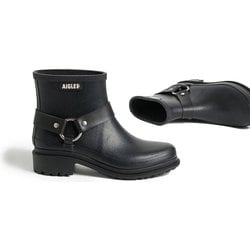 防水エーグルマカダムブーツ レディース レインブーツ ノワール（003） サイズ40（25cm） ZZFND72