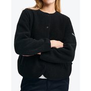 カーディガン シェルパフリース レディース カーディガン ノワール（004） サイズ40（Lサイズ） OSFBP50