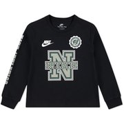 ATHLETICS LS TEE キッズ トップス 長袖 ブラック(023) 120cm 86N299