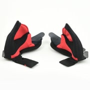 HJC チークパッド RPHA90 D.VADER 標準 BLACK/RED M（35mm） HJP495