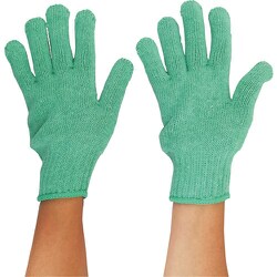 丸和ケミカル パステルカラー軍手 緑 199