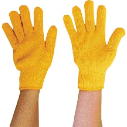 丸和ケミカル カラーナイロン軍手 黄 201