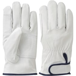 柏田 牛革レンジャ-グロ-ブ当革付 LL G-218-LL