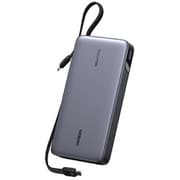 ケーブル内蔵モバイルバッテリー 25000mAh PD140W対応 USB Type-C入出力/USB Type-A出力 55995B UGR-BY-000018