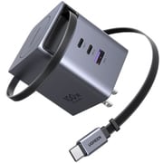 100W GaN巻き取り式ケーブル付き急速充電器 65827 UGR-OT-000045