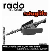 RDM35S56 1/35 WWII ドイツ III号突撃砲/IV号突撃砲用 MG42車内操作式機銃 [プラモデル用パーツ]