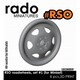 RDM35S67 1/35 WWII ドイツ RSO 転輪セット #1 （ミニアート用） [プラモデル用パーツ]