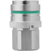 CEJN ノン・ドリップカップリング（ソケット）呼径9mm ステンレス製 バルブ付 G1/2"メネジ EPDM 10-577-1220