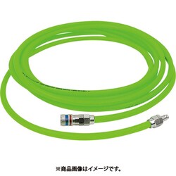CEJN ストレートホースキット ネオングリーン eSafeカップリング付 8x12 20M 19-958-9013