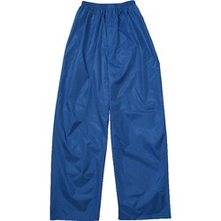 カジメイク 2212 前開きズボン ブルー L 2212-45-L