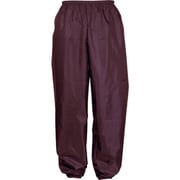 カジメイク ポリエステルパンツ(裾ゴム付)エンジ L 2214-39-L