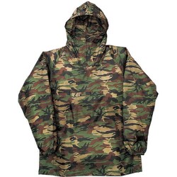 カジメイク 迷彩ヤッケ グリーン 4L 2217-56-4L